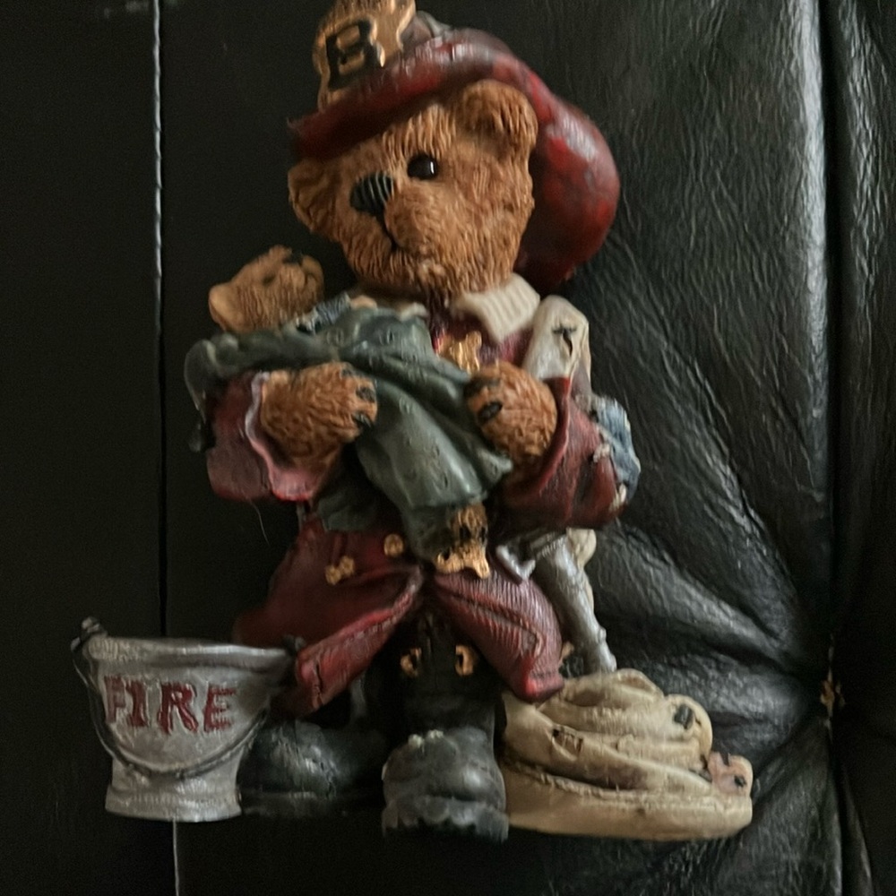 Collectable Boyds Bear ,The Hero figurine